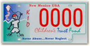 Children's Trust Fund License Plate Image