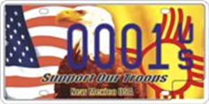 Patriot License Plate Image